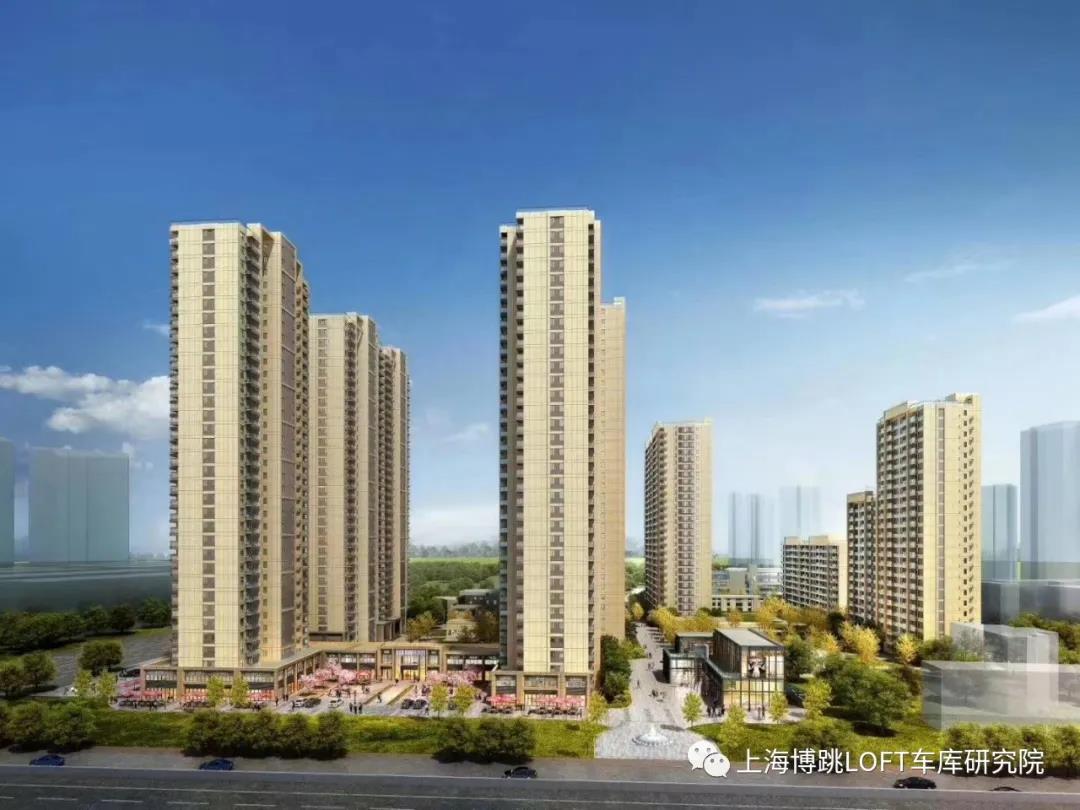 烟台采用了LOFT车库武汉当代集团春风十里项目现已结构封顶！